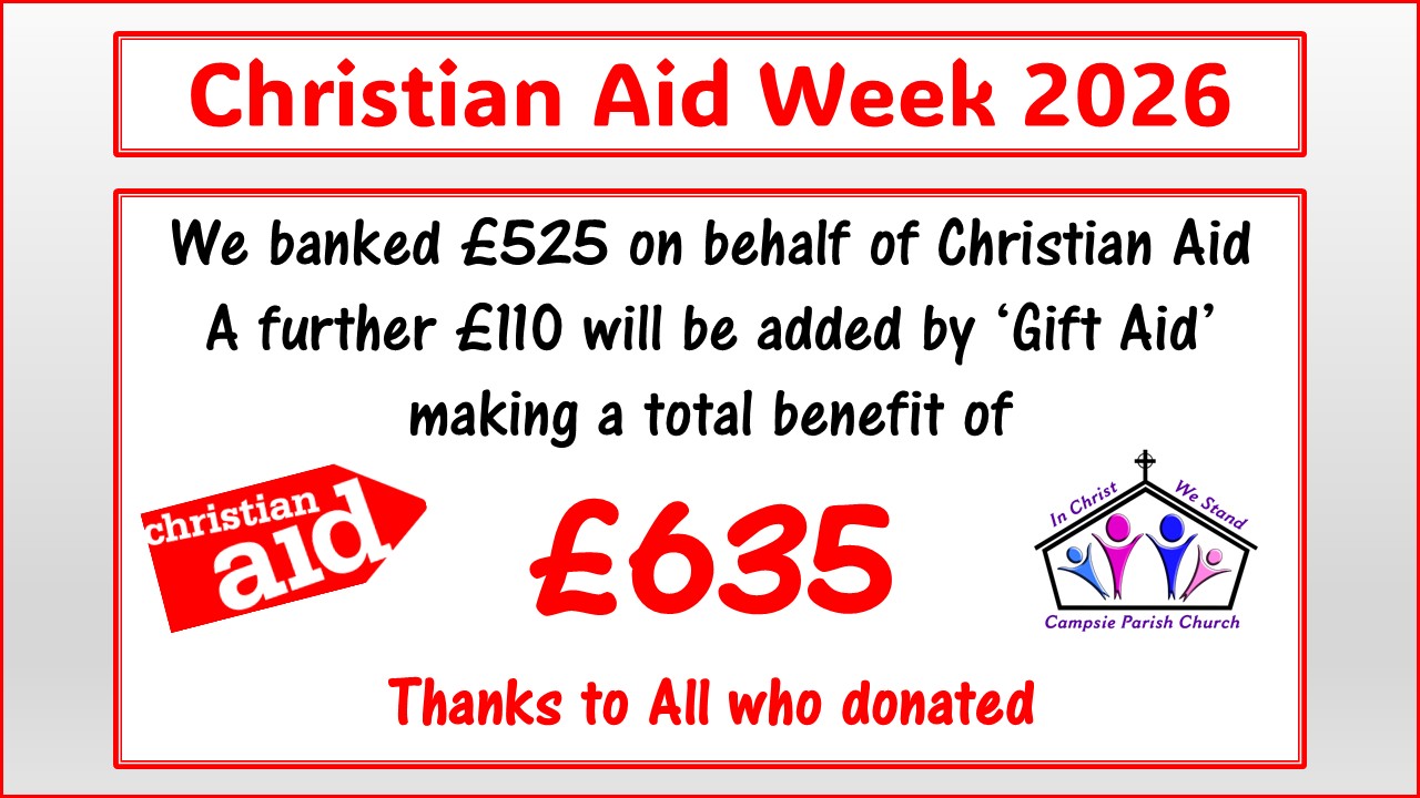 Christian Aid total 2026